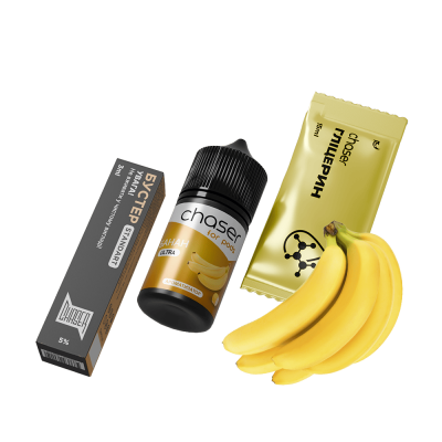 Набір для самозамішування Chaser Banana Ultra (Банан, 50 мг, 30 мл)