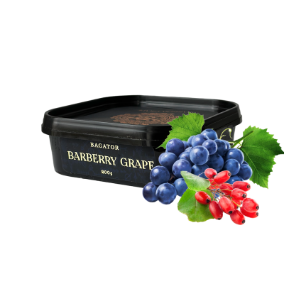 Тютюн Bagator Barberry Grape (Виноград Барбарис, 200 г)