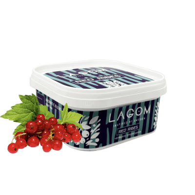 Тютюн Lagom Navy Red Ribes (Червона смородина, 250 г)
