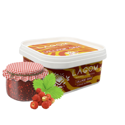 Тютюн Lagom Main Village Jam (Суничне Варення, 250 г)