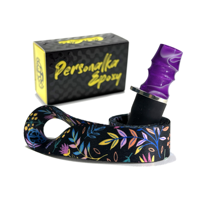 Персональный мундштук Personalka Epoxy Sakura (Фиолетовый) S389 Персональный мундштук Personalka Epoxy Sakura (Фиолетовый)