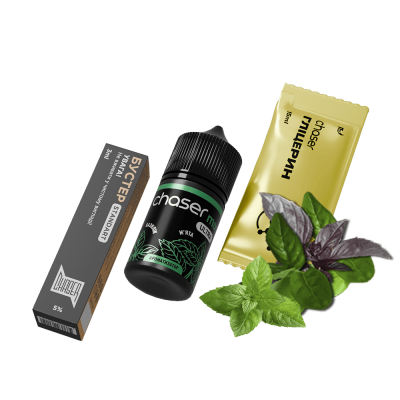 Набір для самозамішування Chaser Mix Basil Mint Ultra (Базилік М'ята, 50 мг, 30 мл)
