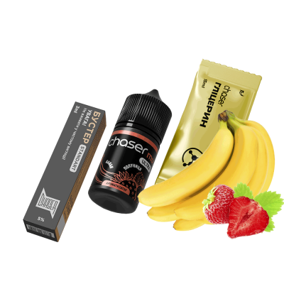 Набір для самозамішування Chaser Mix Strawberry Banana Ultra (Полуниця Банан, 50 мг, 30 мл)