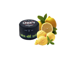 Тютюн Unity Lemon mint sorbet (Лимонно-м'ятний сорбет, 40 г)
