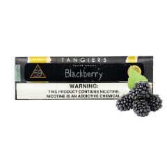 Тютюн Tangiers Noir №59 Blackberry (Ожина, 250 г) Чорна упаковка