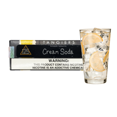 Тютюн Tangiers Noir №125 Cream Soda (Крем Сода, 250 г) Чорна упаковка