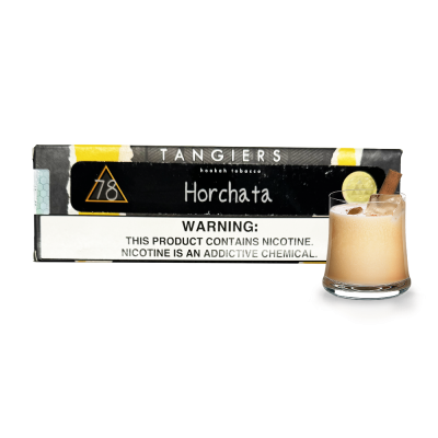 Тютюн Tangiers Noir №78 Horchata (Орчата, 250 г) Чорна упаковка