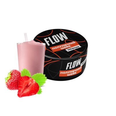 Тютюн Flow Полуничний шейк (100 г)