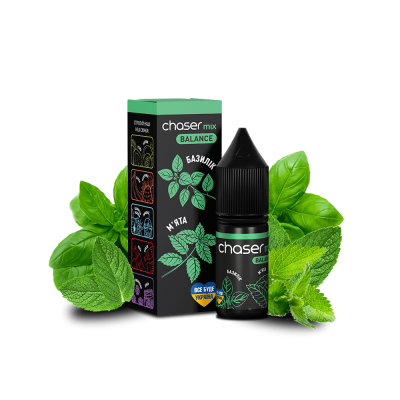 Рідина Chaser Mix Basil Mint Balance (Базилік М'ята, 60 мг, 10 мл)