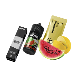 Набір для самозамішування Chaser Nova Watermelon&Melon (Кавун Диня, 50 мг, 30 мл)