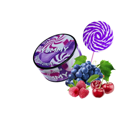 Тютюн Yummy Фіолетові Цукерки (100 г)