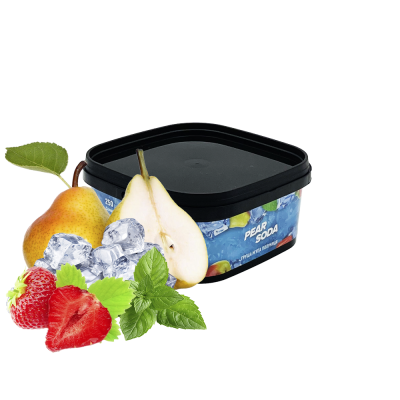 Тютюн 420 Frost Line Pear soda (Груша М'ята Полуниця Лід, 250 г)