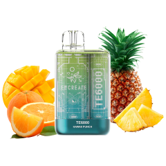 Elf Bar TE6000 Hawaii Punch (Тропічні фрукти) Одноразовий POD