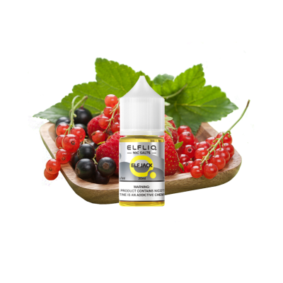 Рідина Elfliq Elf Jack (Ягідний Мікс, 50 ​​мг, 30 мл)