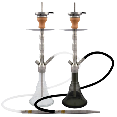 Кальян AMY 4-Stars SS2002 BK (металлик, полный комплект)