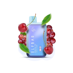 Elf Bar Raya D1 13000 Grape Cherry (Виноград Вишня) Одноразовий POD