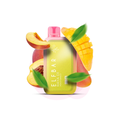 Elf Bar Raya D1 13000 Peach Mango (Персик Манго) Одноразовий POD