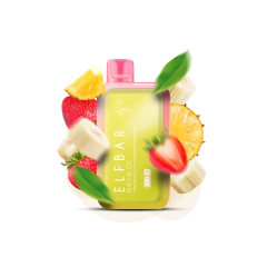 Elf Bar Raya D1 13000 Pineapple Strawberry Banana (Ананас Полуниця Банан) Одноразовий POD