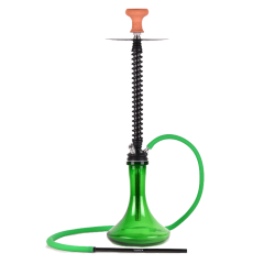 Кальян Yahya Coilover Black Green (чорно-зелений, повний комплект)