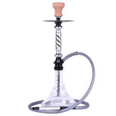 Кальян Yahya Spiral Silver (металік, повний комплект)