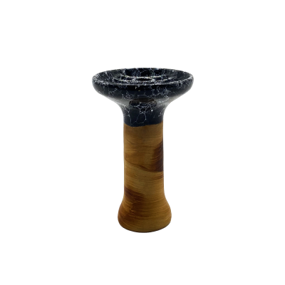 Глиняная чаша 2x2Hookah Sky Black White (Черно-белый)