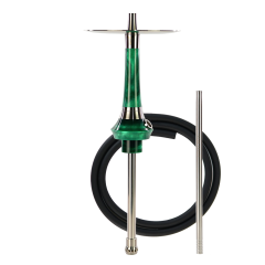 Кальян Totem Hookah Monolit Optima Emerald Green (зелений, базовий комплект)