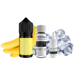 Набір для самозамішування Mix Bar Banana Ice (Банан Льод, 50 мг, 30 мл)