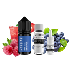 Набір для самозамішування Mix Bar Blue Razz Lemonade (Ягідний Лимонад, 50 мг, 30 мл)
