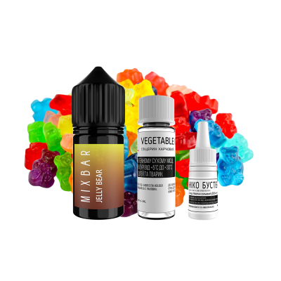 Набір для самозамішування Mix Bar Jelly Bear (Желейки, 50 мг, 30 мл)