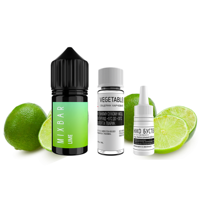 Набір для самозамішування Mix Bar Lime (Лайм, 50 мг, 30 мл)
