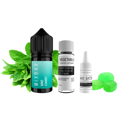 Набір для самозамішування Mix Bar Mint Candy (М'ятна Цукерка, 50 мг, 30 мл)