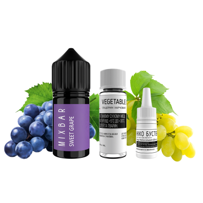 Набір для самозамішування Mix Bar Sweet Grape (Солодкий Виноград, 50 мг, 30 мл)