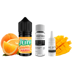 Набір для самозамішування Juni Orange Mango (Апельсин Манго, 50 мг, 30 мл)