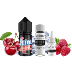 Набір для самозамішування Juni Silver Ice Cherry Raspberry (Вишня Малина Лід, 50 мг, 30 мл)