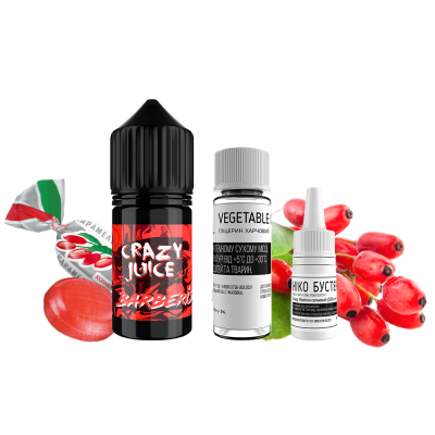 Набір для самозамішування Crazy Juice Barberis (Барбарис, 50 ​​мг, 30 мл)