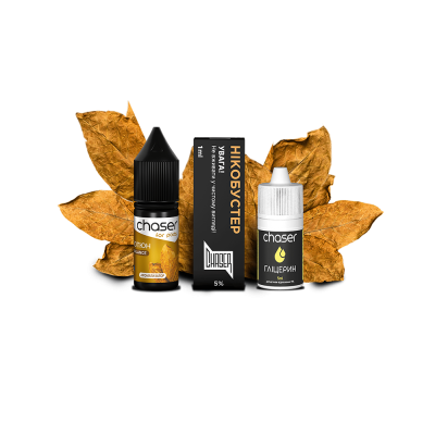 Набір для самозамішування Chaser Tobacco Ultra (Тютюн, 50 мг, 10 мл)