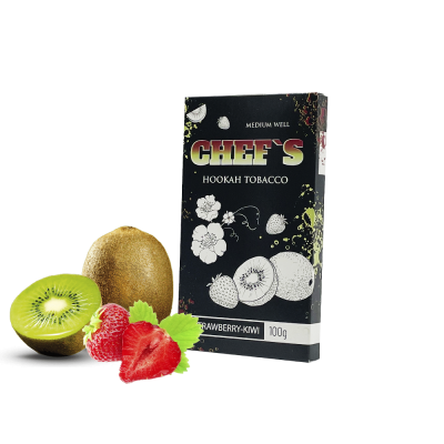 Тютюн Chefs Kiwi-Strawberry (Ківі Полуниця, 100 г)