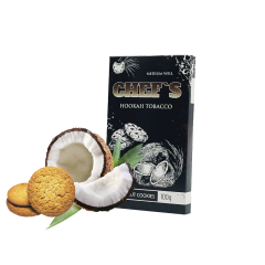 Тютюн Chefs Coconut cookies (Кокосове Печиво, 100 г)