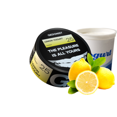 Тютюн Gedonist №25 Lemon Yogurt (Лімонний йогурт, 100 г)