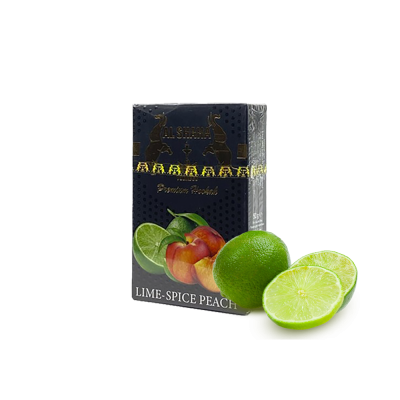 Табак Al Shaha Lime Spice Peach (Лайм Пряный Персик, 50 г)