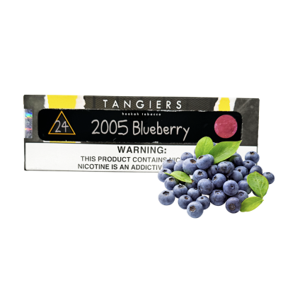 Тютюн Tangiers Noir №24 2005 Blueberry (2005 Блюберрі, 250 г) Чорна упаковка