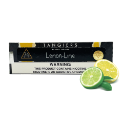Тютюн Tangiers Noir №74 Lemon-lime (Лимон-Лайм, 250 г) Чорна упаковка