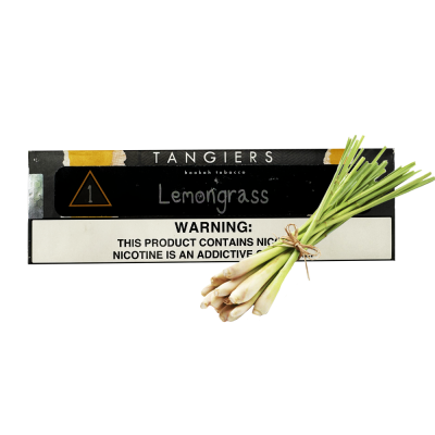 Тютюн Tangiers Noir №1 Lemongrass (Лемонграс, 250 г) Чорна упаковка