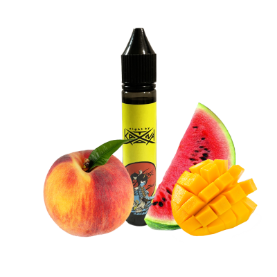 Жидкость Eight by Katana Peach Mango Watermelon (Персик Манго Арбуз, 50 мг, 30 мл)