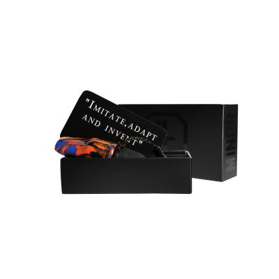 Персональний мундштук Lavart Minor N Oranight (Оранжево-синій) Minor-ORA Персональний мундштук Lavart Minor N Oranight (Оранжево-синій)