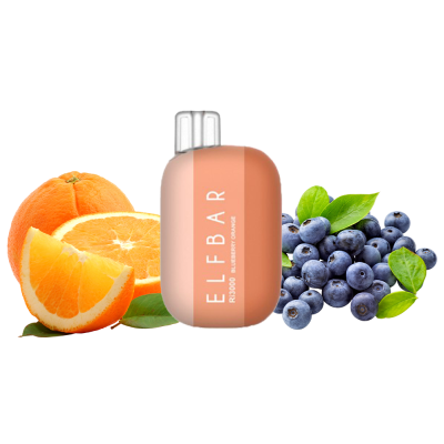 Elf Bar Ri3000 Blueberry Orange (Чорниця Апельсин) Одноразовий POD