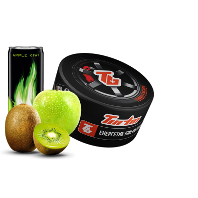 Табак Turbo Turbo Energy (Энергетик Киви-Яблоко, 100 г)