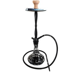 Кальян Garden Premium Black (чорний, повний комплект)