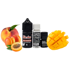 Набір для самозамішування Turbo Peach&Mango Ride (Персик-Абрикос-Манго, 50 мг, 30 мл)