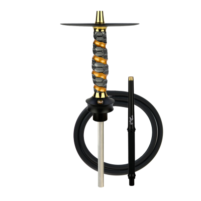 Кальян Sunpipe Holi Gold Rush (сіро-золотий, базовий комплект)